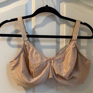 Chantelle Beige Textured Full Coverage Bra